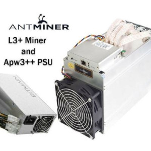 Antminer L3+	504 MH/s